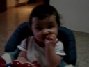 comendo bolachinha