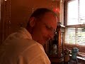 Ventriloquest David Strassman and his puppet Chuck Woodhave a early morning after-breakfast conversation.