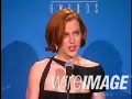pressroom interview with gillian anderson after her victory

courtesy of wireimage.com