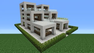 Minecraft Tutorial: How To Make A Quartz House - 14