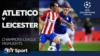 Atletico Madrid 1-0 Leicester City 1st Leg last 8