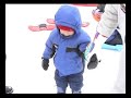 Timothy & Nathan Tobogganing Timothy & Nathan Tobogganing