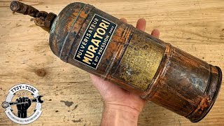 Vintage Oxidized Sprayer restoration (using MC-51 on Copper)
