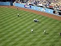 Fan Runs On Field Dodger Stadium Fan Runs On Field Dodger Stadium
