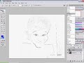 vídeo aula photoshop: de foto para desenho  caricatura 