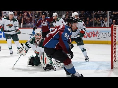 Video: Avalanche go Tic-Tac-Toe on Landeskog goal