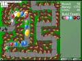 me beating bloons tower defense with 100+ dart towers
