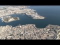 Malta Gozo and Comino from the air - Blue Grotto by boat - a maltese love story
