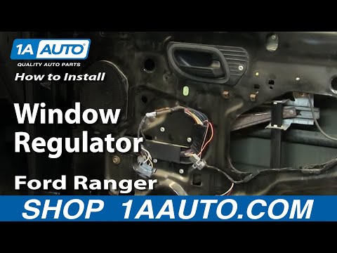 How To Install Replace Window Regulator Ford Ranger 93-10 1AAuto.com