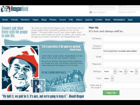 Conservatives Launch ReaganBook:
