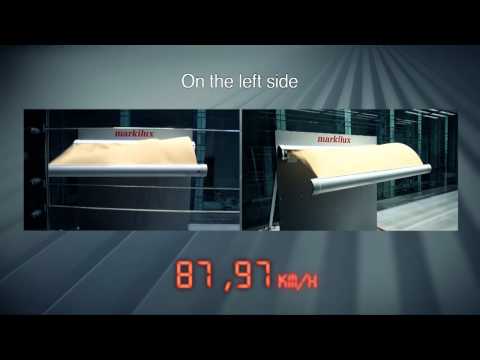 Wind Tunnel Test: Markilux 6000- Lateral Air Flow