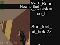 How to Surf