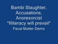 Fecal Matter Demo - 3 songs