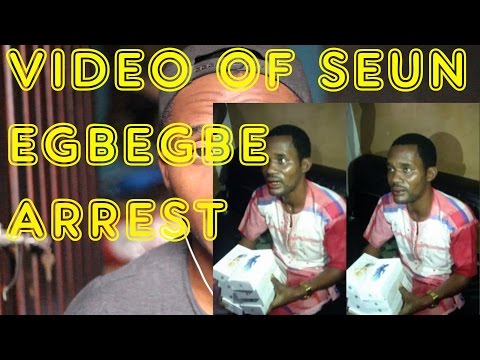 Video Of Toyin Aimakhu's Ex (Seun) Arrest Surfaced Online