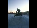 Small jump behind the shop