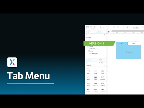 Tab Menus in Axure RP