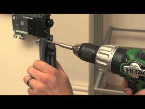 how to fit b&q soft close drawers