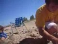Indiana Jones and the Sand Castle of Doom!!!