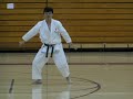 jka karate sensei kobayashi does gojushiho sho