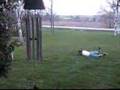 Horrible Front Flip Attempt - fail, flip, front flip, painful, funny