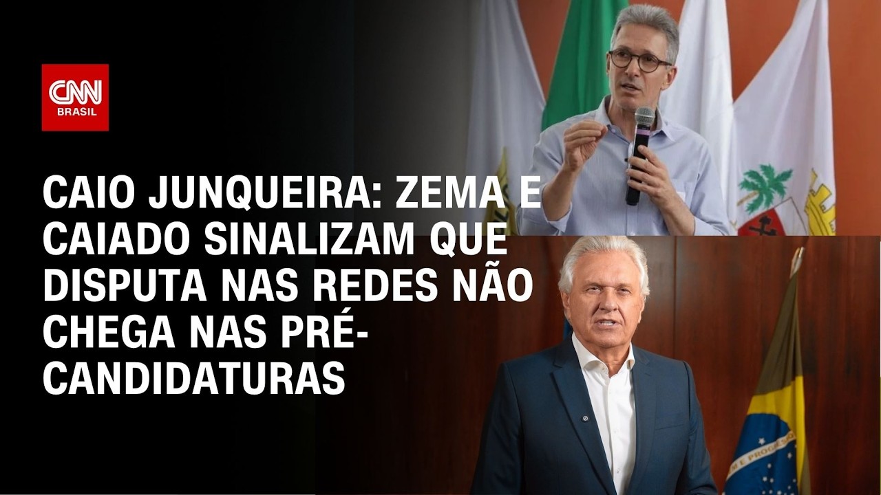 Análise: O significado de Caiado e Zema dividirem palanque durante evento em MG