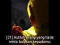 Terjemahan Surah Yaasin (ayat 1-40)