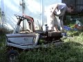 This is 'ol reliable, -a 1985 Murray built Craftsman II 11hp Briggs & Stratton rear engine riding lawn mower with a 30