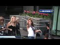 Miley Cyrus shoots a music video at LA Center Studios Miley Cyrus shoots a music video at LA Center Studios