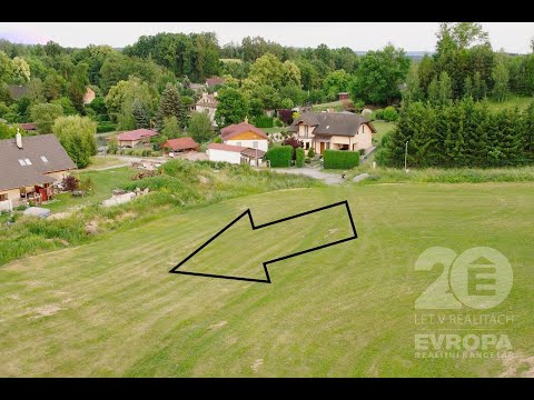 Video Prodej pozemku 1570m2 ke stavbě rodinného domu v obci Lukavice, Rychnov nad Kněžnou