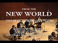 the new texas symphony orchestra, based in dallas, performs the fourth movement (allegro con fuoco) of antonin dvorak's symphony no. 9, 