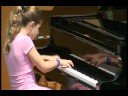 Mayada age 9 piano Moszkowski \"Etincelles\"