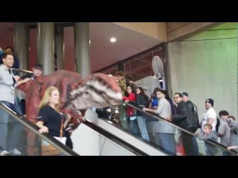 Kojo the Dinosaur at NYC Comic Con 2012 New York T-Rex NYCC Cosplay Kojo the Dinosaur at NYC Comic Con 2012 New York T-Rex NYCC Cosplay