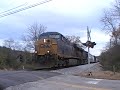 CSX 5314 Leads CSX Q675-28 at Harrison Pike