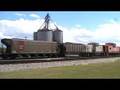 BNSF 5749 Leads NS 740, Loaded Coal, at Stevenson