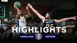 Highlights of the match — VTB United league: «PARMA-PARIMATCH» vs «Astana»
