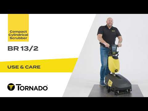 Youtube External Video Use and Care Video for the Tornado BR 13/2 Cylindrical Floor Scrubber