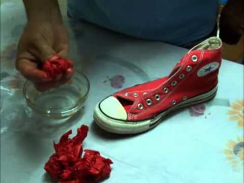 how to dye old converse