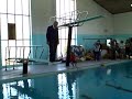 Oakwood College president takes a dive
