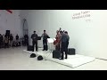 roma, 14 novembre 2012. gli architorti (quintetto composto da marco robino, marco gentile, efix puleo, elena saccomandi e paolo grappeggia) eseguono il tema ...