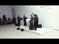 roma, 14 novembre 2012. gli architorti (quintetto composto da marco robino, marco gentile, efix puleo, elena saccomandi e paolo grappeggia) eseguono il tema ...