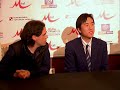 PRESS CONFERENCE R.6 MTEL MASTERS: CHEPARINOV Vs. XIANGZHI