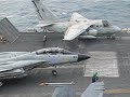 Aircraft on carrier flight deck