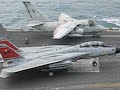 Aircraft on carrier flight deck
