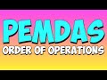 PEMDAS SONG (with lesson)