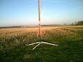Aerotech Mirage Rocket On A G64W-4 Eigth Speed Pad View Aerotech Mirage Rocket On A G64W-4 Eigth Speed Pad View