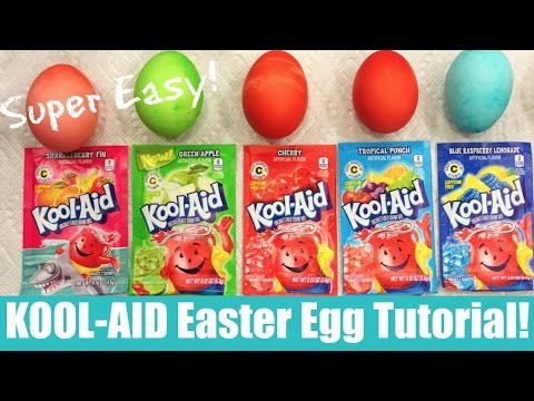 how to dye peeled eggs