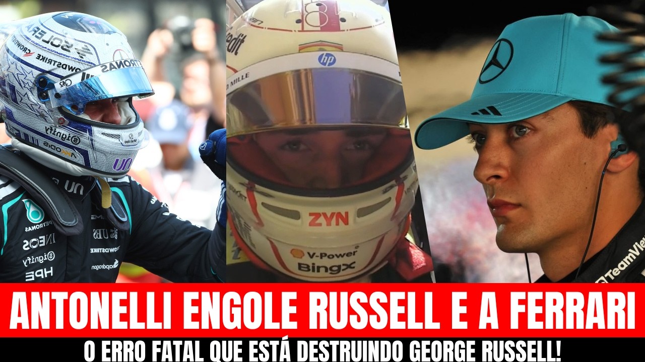 GP de Mônaco: Russell Entra em Crise na Mercedes após Pole de Antonelli