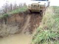 Sibbertoft  Pajero 11.11.2007, Pajero in mud hole