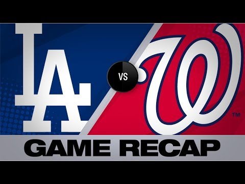 Video: Strasburg, Rendon power Nats past Dodgers | Dodgers-Nationals Game Highlights 7/28/19