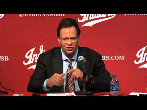 Hillsdale - Indiana head men's basketball coach Tom Crean talks about the Hoosiers' 79-39 exhibition win over Hillsdale in Assembly Hall on Nov. 4.